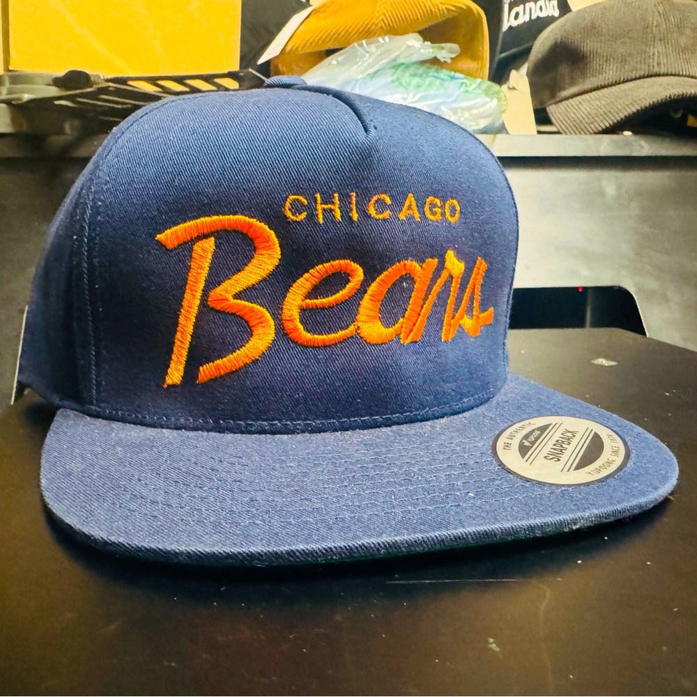 Retro Chicago Bears Snap Back Hat - Clark Griswold Christmas Vacation